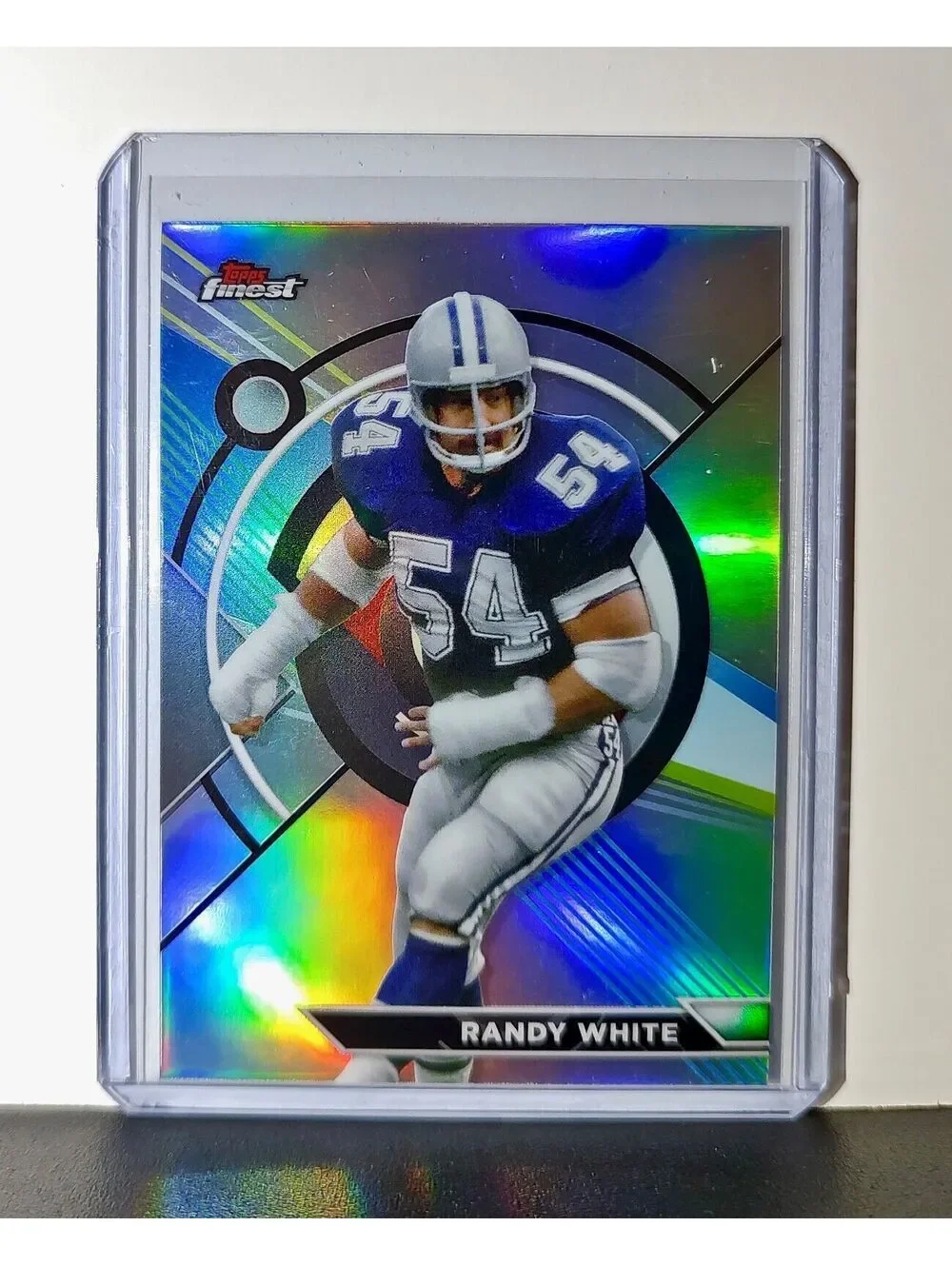 Randy White 2023 Topps Finest Refractor NFL #173 Card Dallas Cowboys